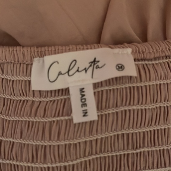 NWOT. Calivta Pink Dress. Size M. - Picture 6 of 7